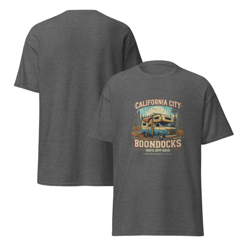 70's RV California City Boondocks Tee 