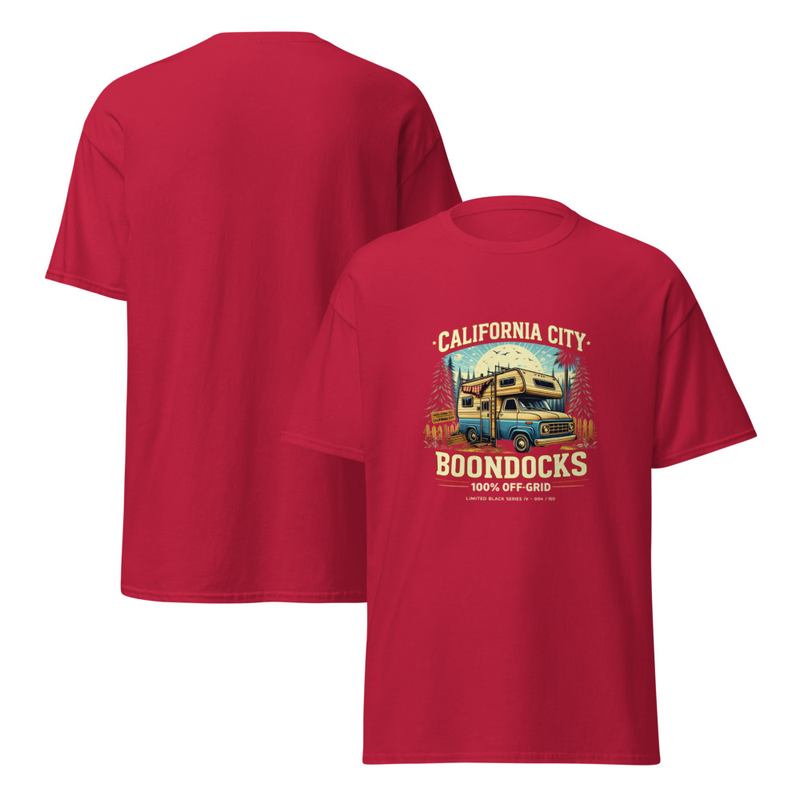 70's RV California City Boondocks Tee 
