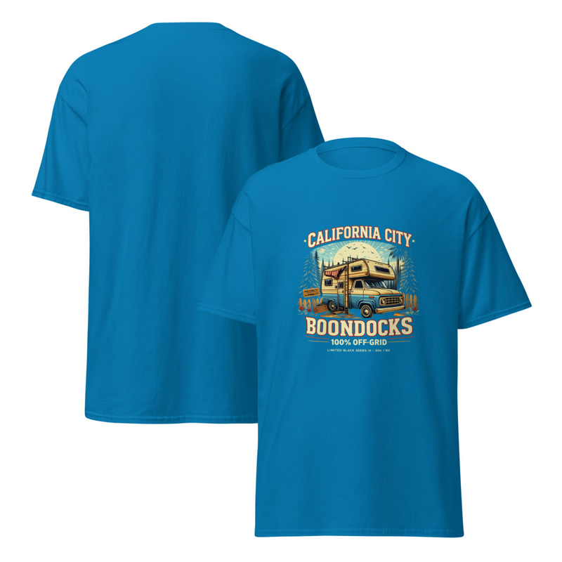 70's RV California City Boondocks Tee 