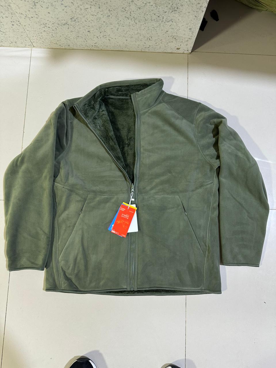 Casaca Hombre Velmont SOFTEX Fleece Térmica con Interior Afelpado