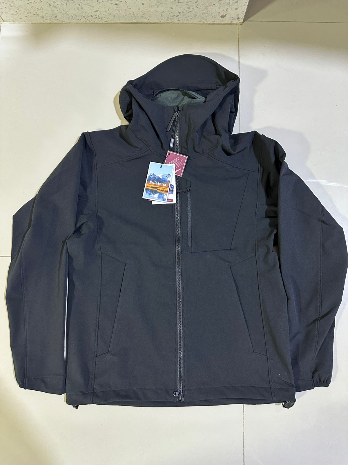 Casaca Hombre Velmont VANTEX Shell Softshell Ligera con Capucha
