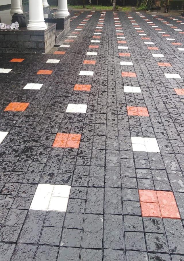 Colored Outdoor Floor Tiles