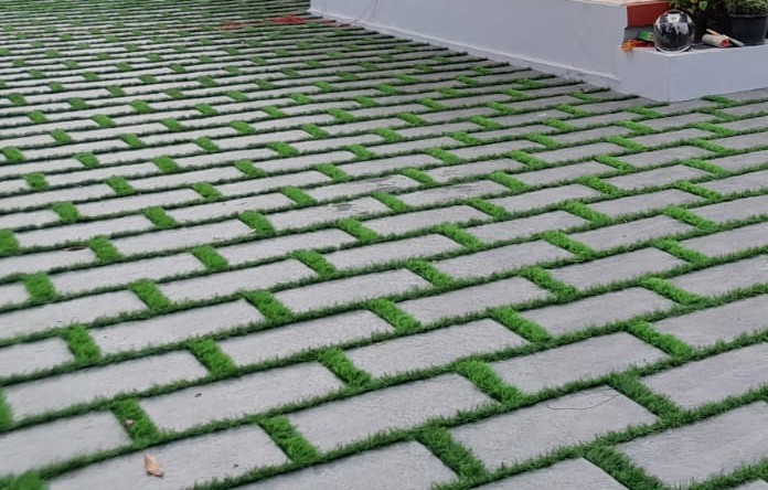 Grass Interlock Pavers