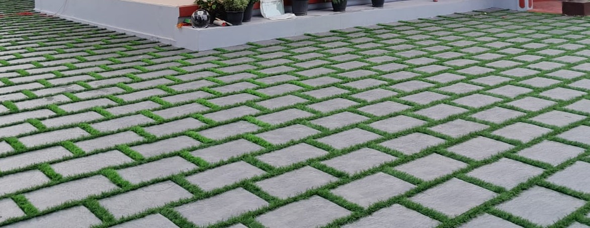 Interlocking Grass Paver Blocks