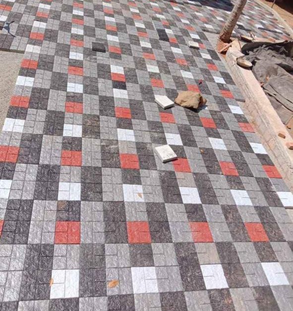 Colorful Interlocking Tiles