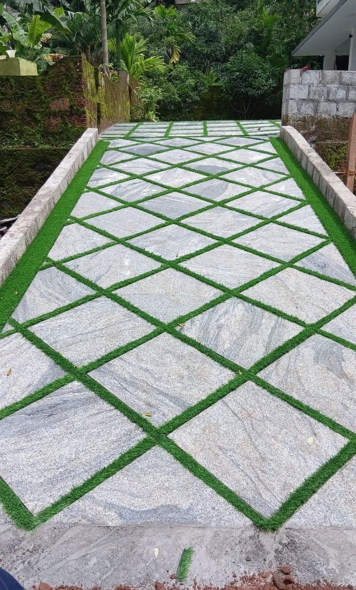 Granite Grass-Paved Driveway