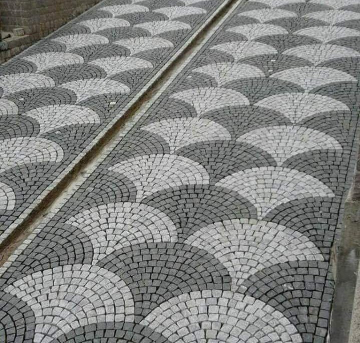 Mosaic Stone Driveway Tiles 4X4