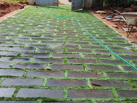 Grass Interlock Paver Stones