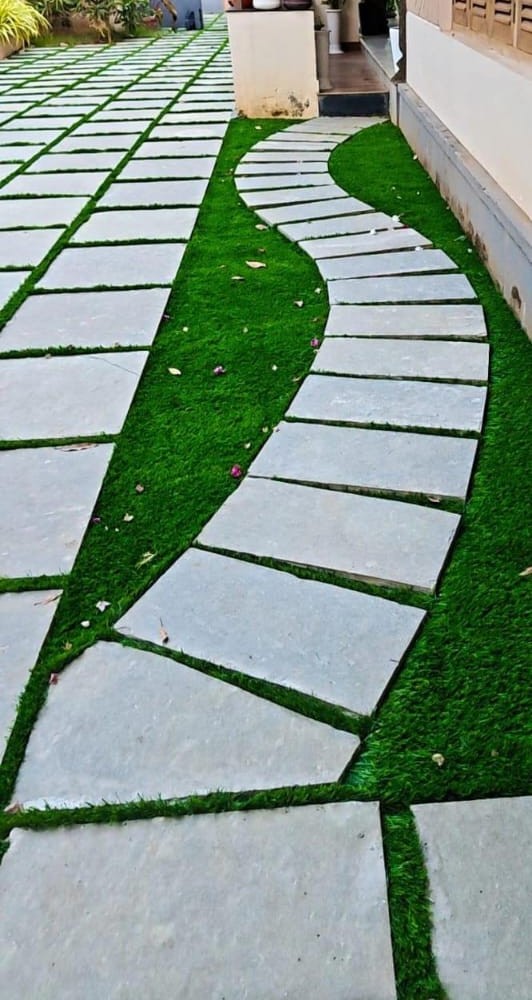 Stone Garden Pathway Tiles