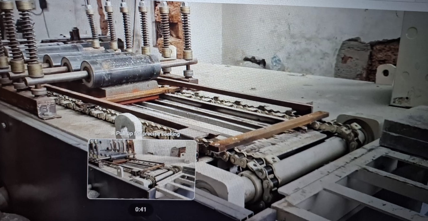 mosaic paver grooving machine 