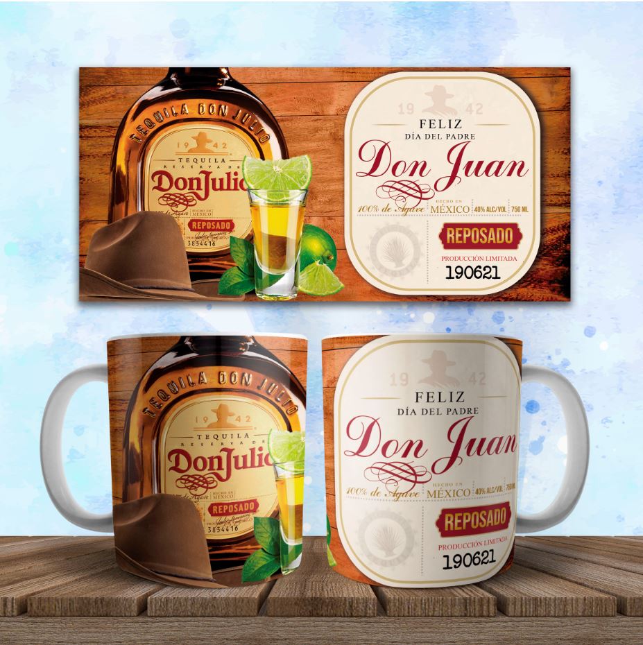 Taza personalizada Licores
