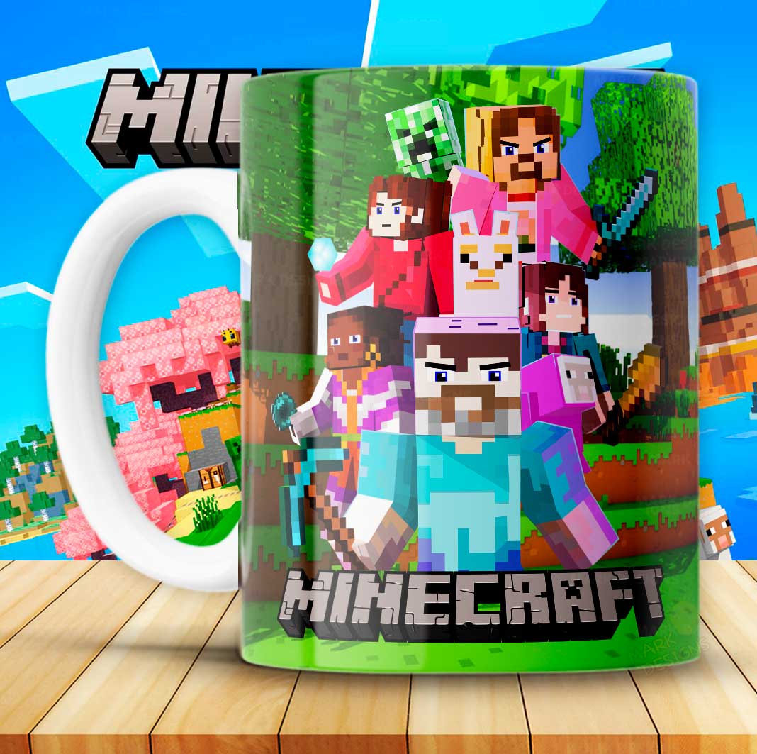 Taza Minecraft 11oz