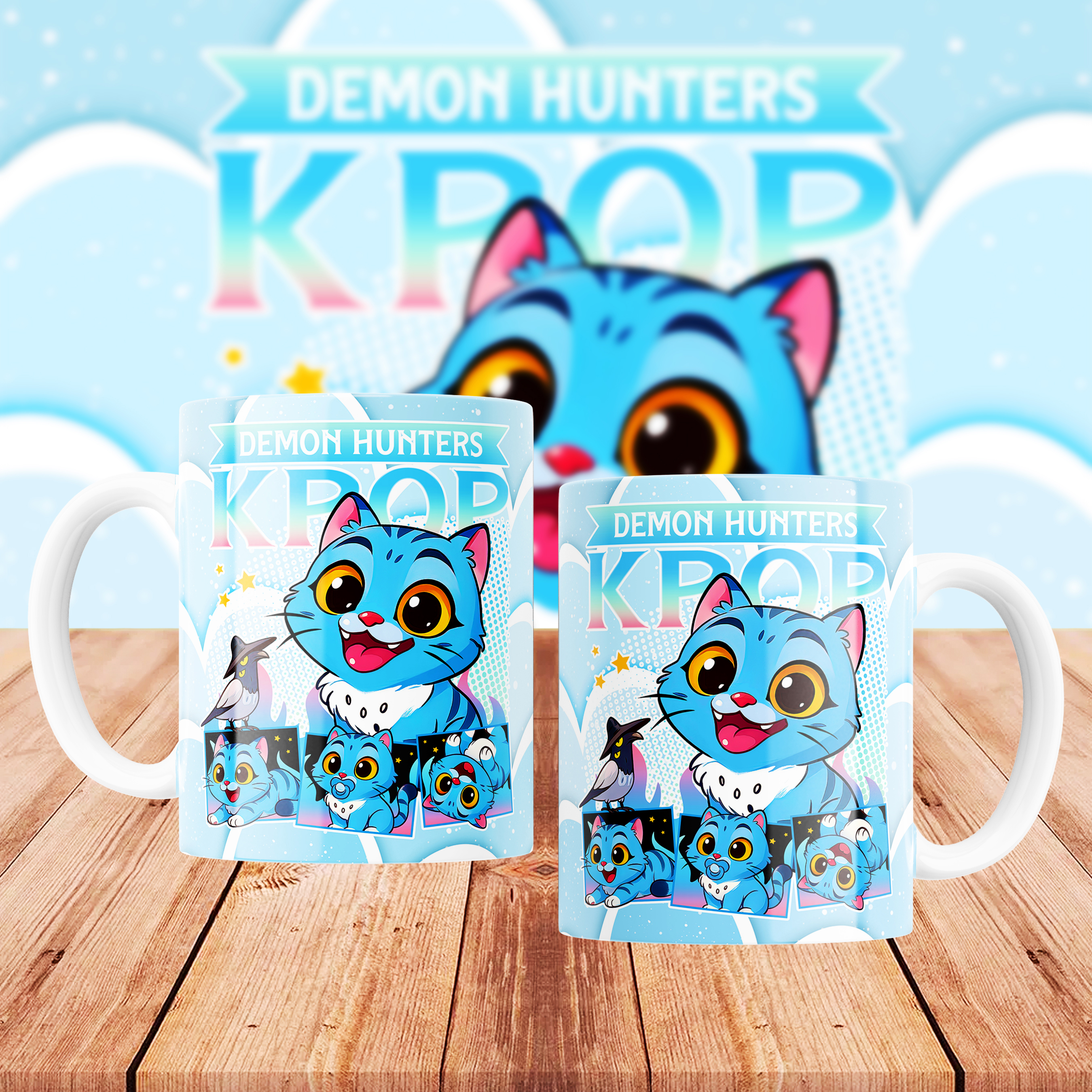 Taza Guerreras k-pop 11oz