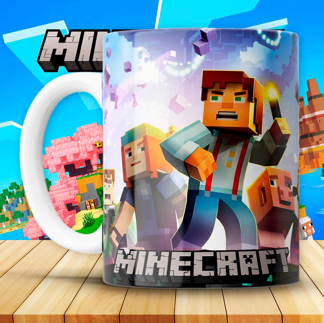 Taza Minecraft 11oz