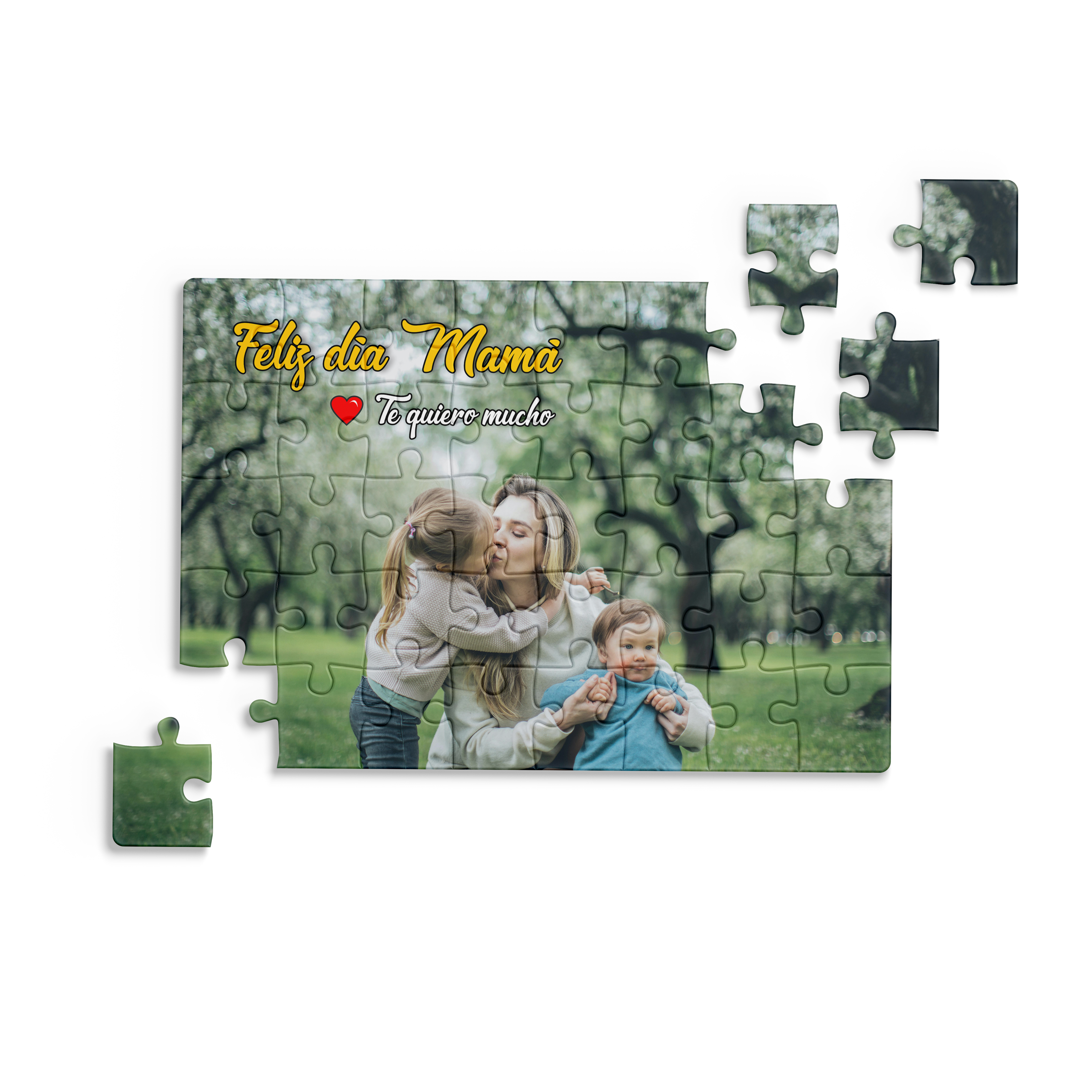Rompecabezas Personalizado día de las madres