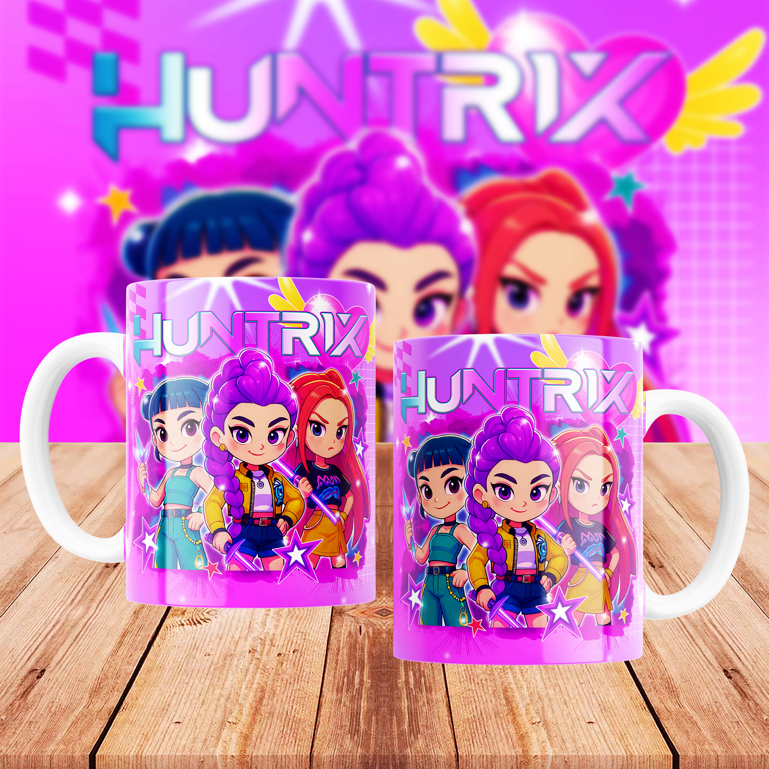 Taza Guerreras k-pop 11oz