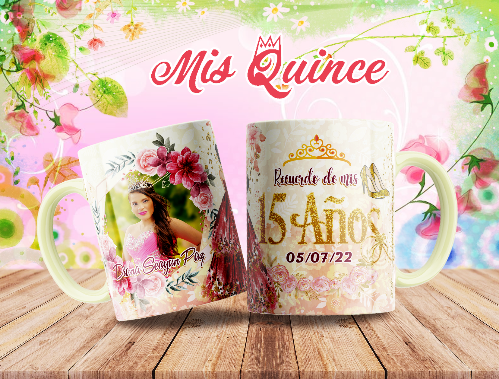 Taza Mis Quince Años 11OZ
