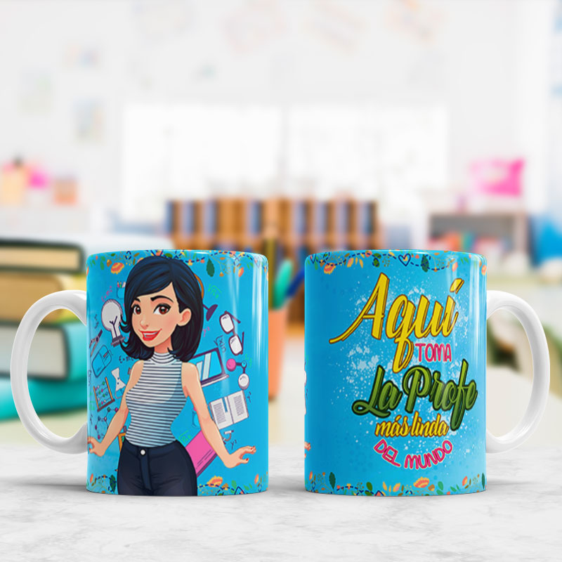 Taza personalizada Día del Maestro