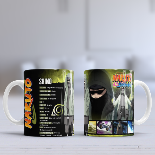 Taza personajes de Naruto