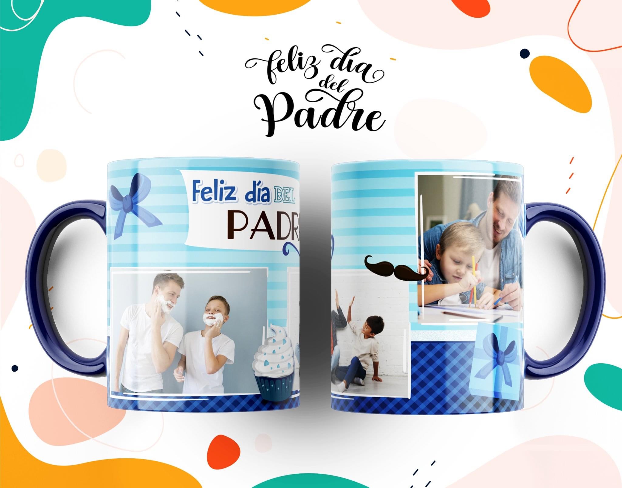 Taza Día del Padre personalizada con fotos