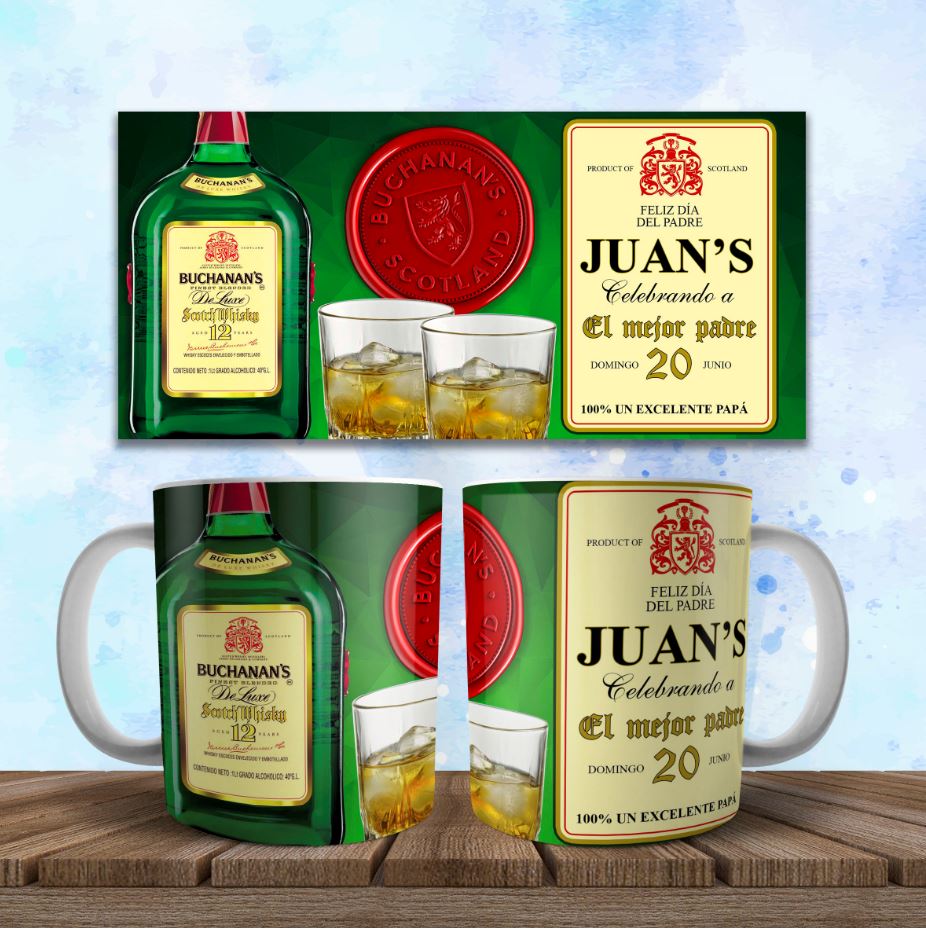 Taza personalizada Licores