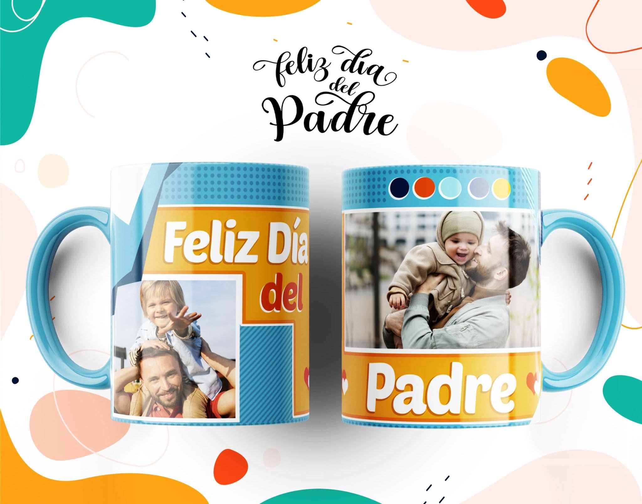 Taza Día del Padre personalizada con fotos