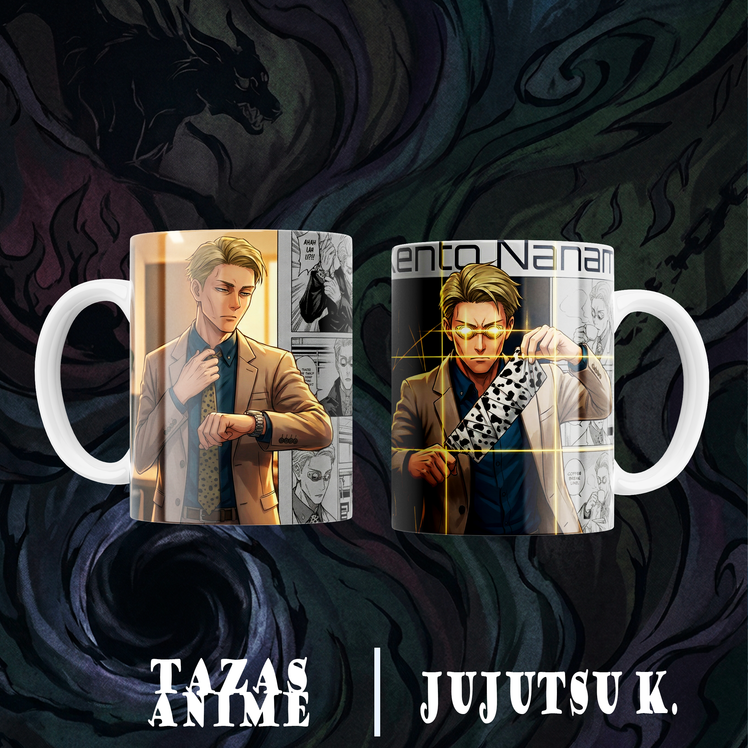 Taza Anime Jujutsu Kaisen 11oz
