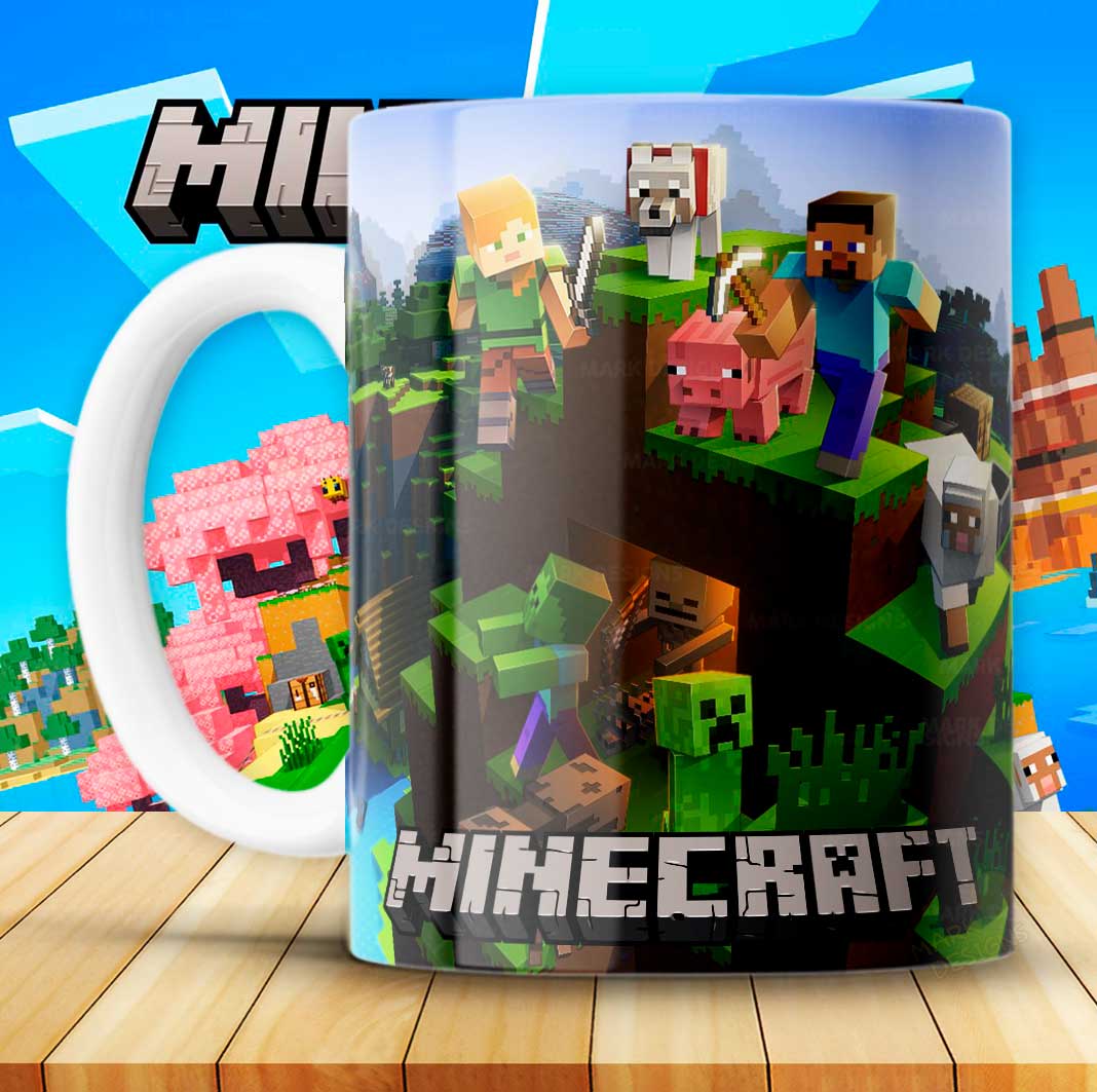 Taza Minecraft 11oz