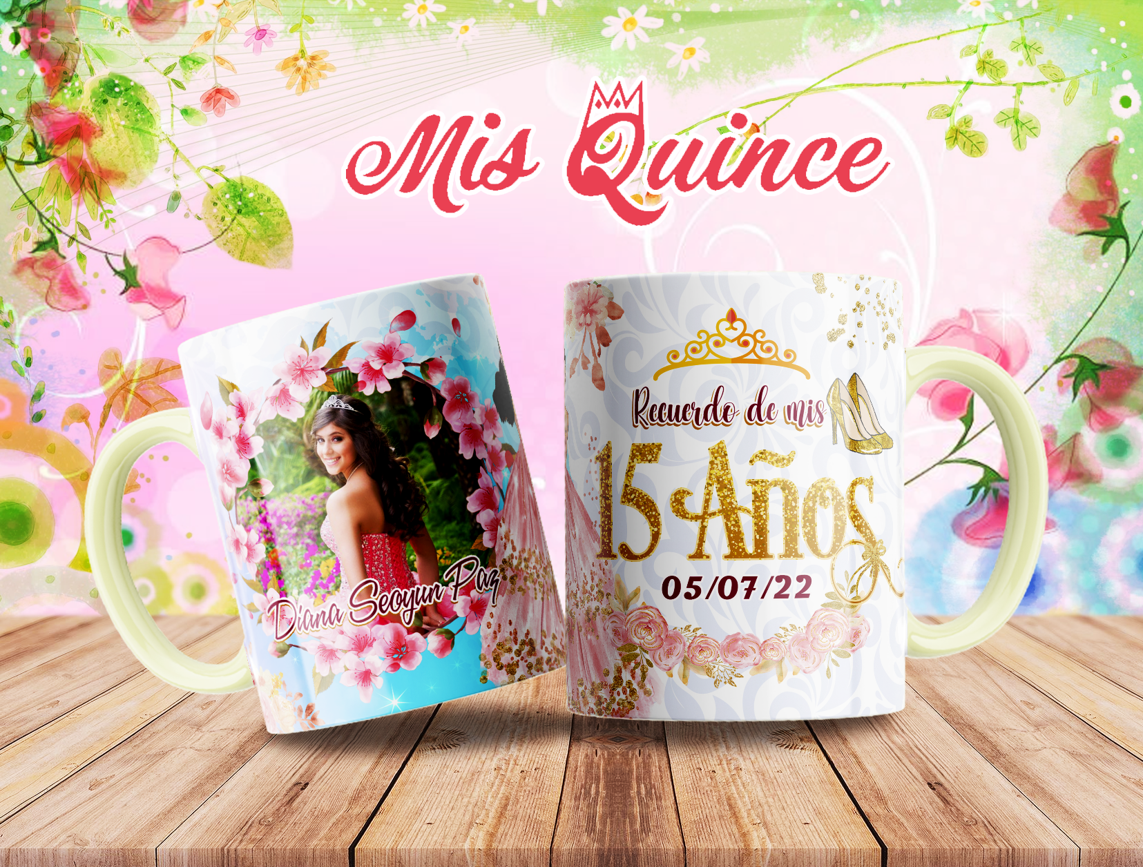 Taza Mis Quince Años 11OZ