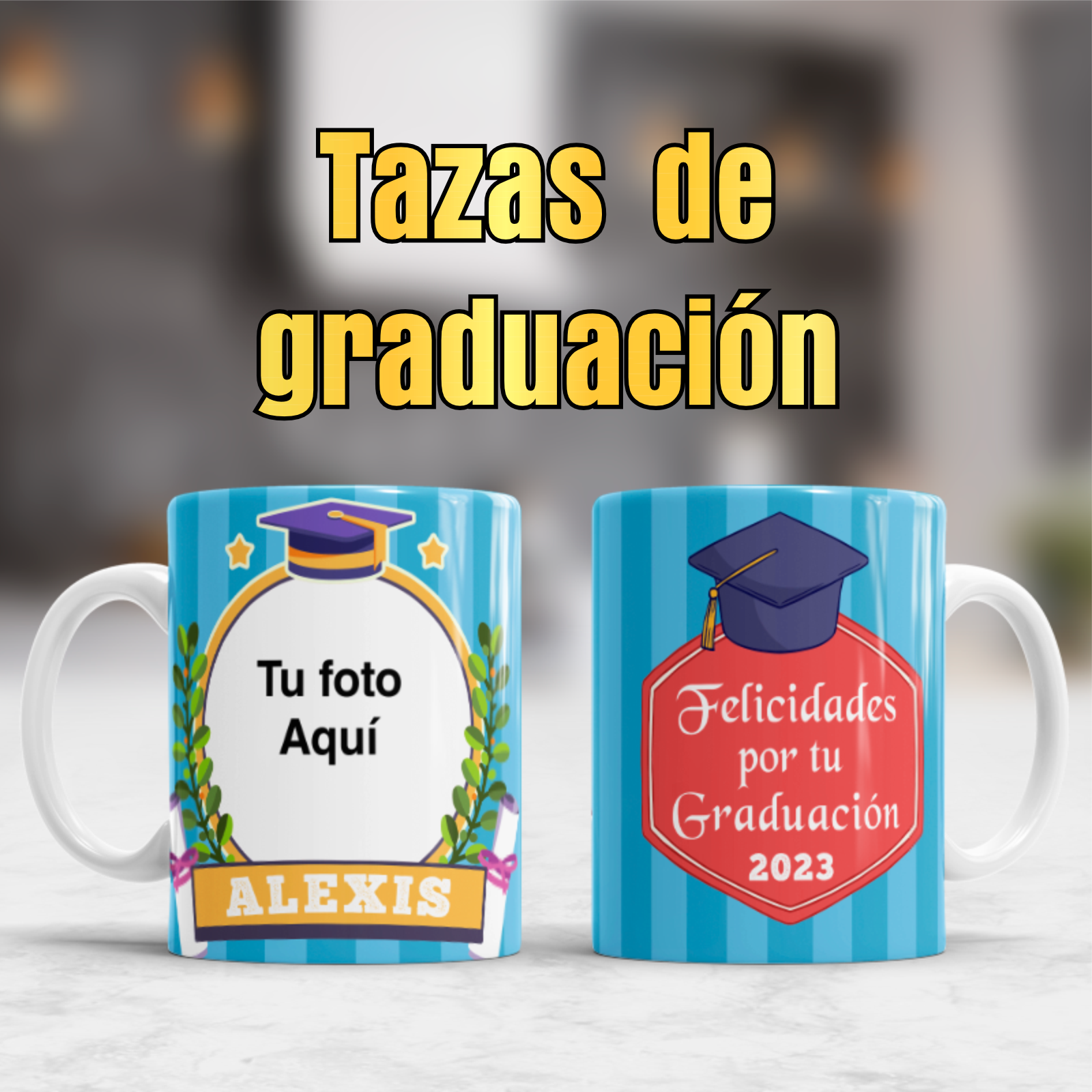 Taza de Graduación Personalizada