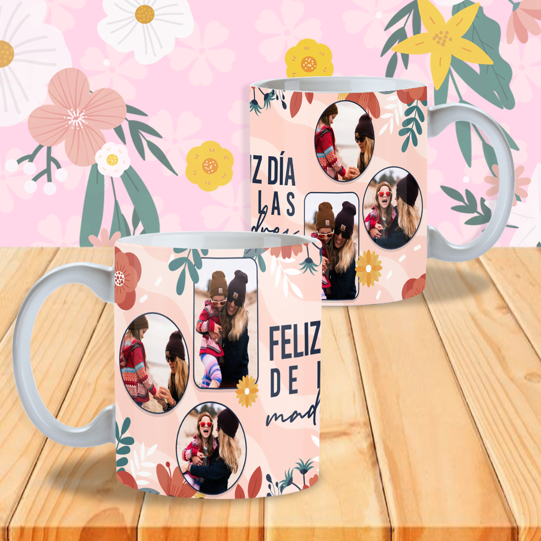 Taza Collage Día de las Madres