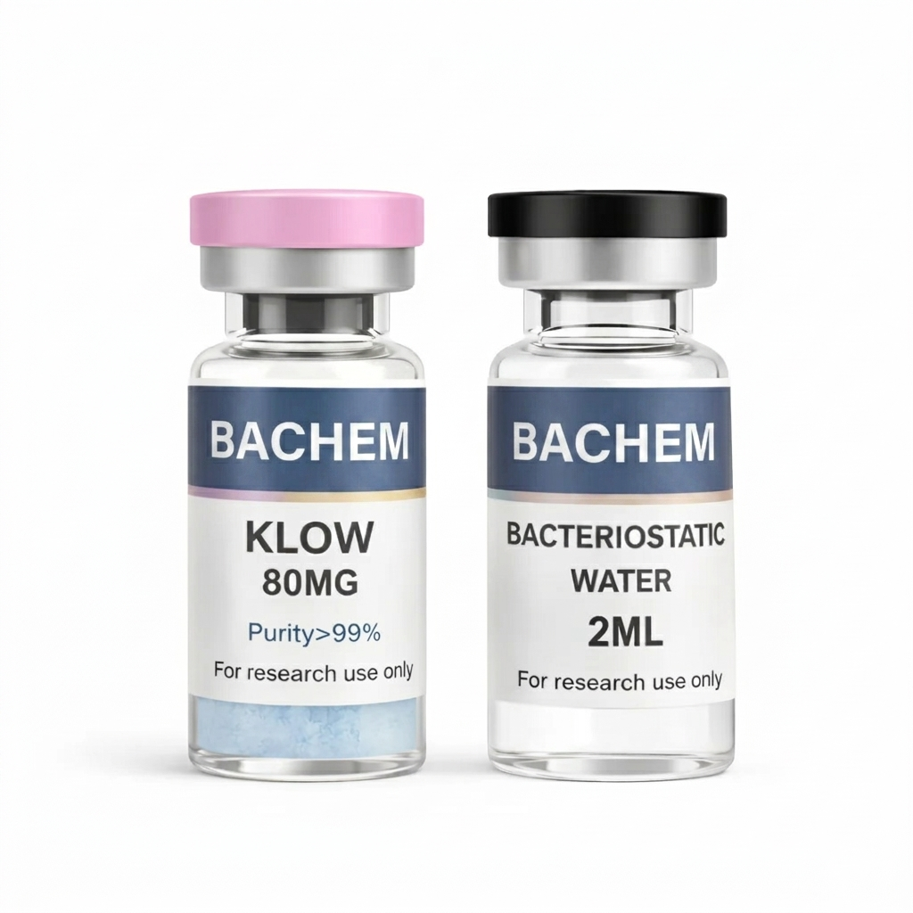 Kit KLOW 80mg + Água Bacteriostática 2ml