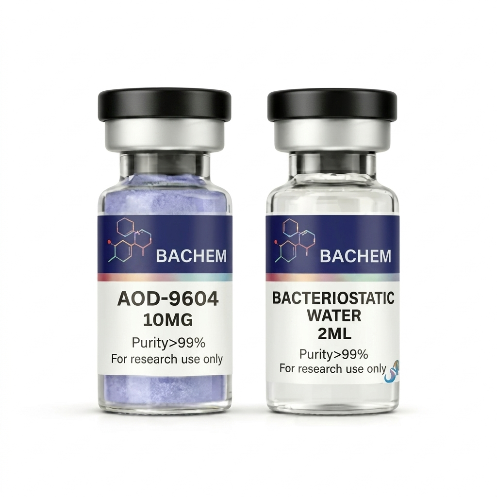 AOD-9604 10mg + Água Bacteriostática 2ml