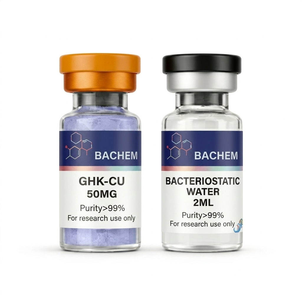 GHK-CU 50mg + Água Bacteriostática 2ml