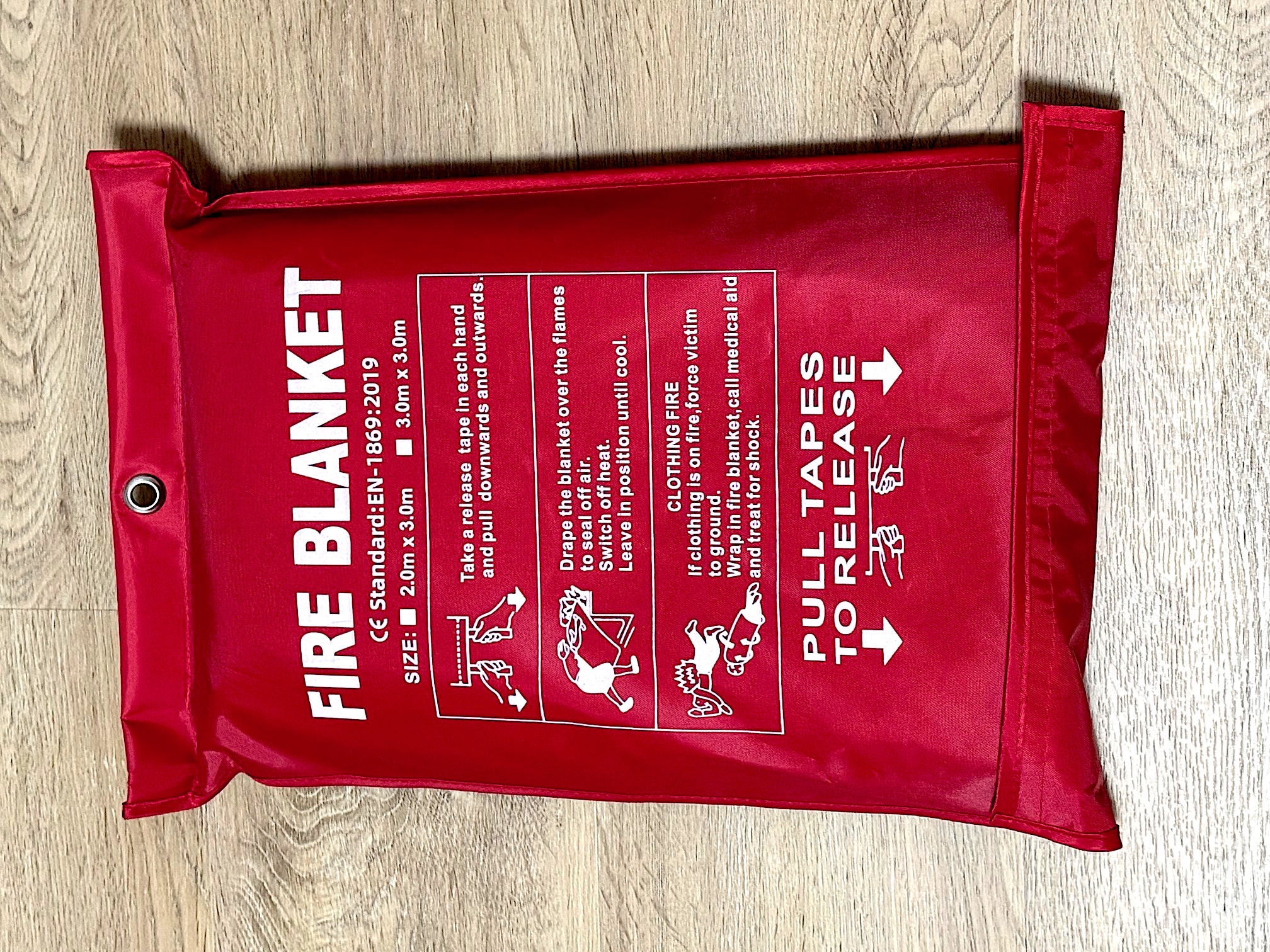 Flat sheet EV Fire Blanket