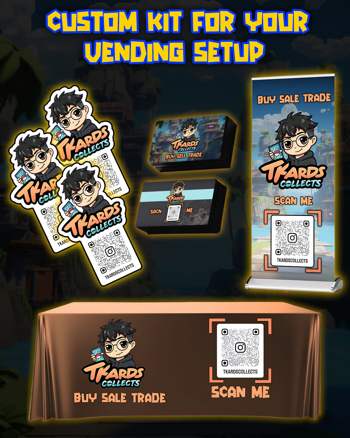 Full Custom Vending Kit
