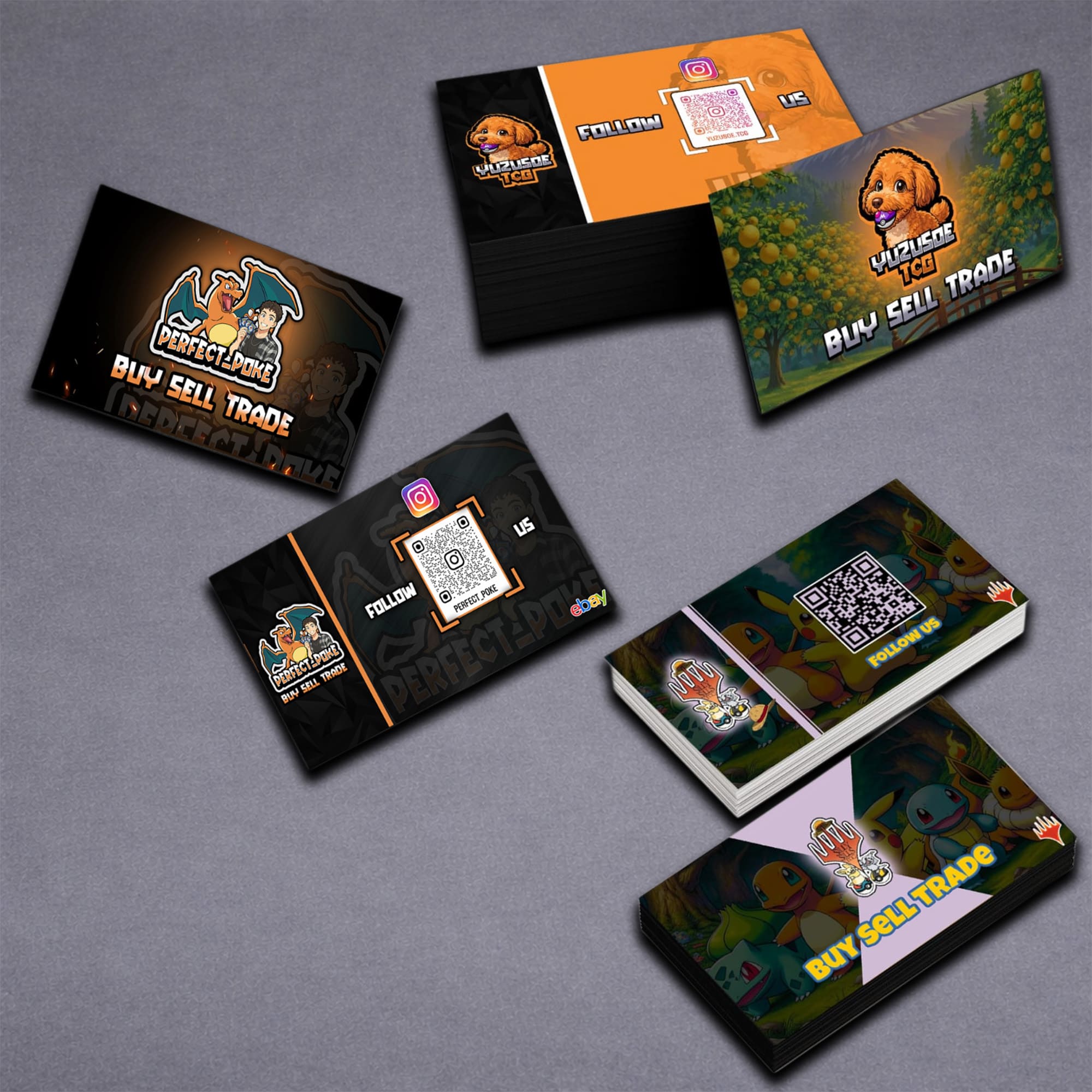 Custom Trading Business Cards