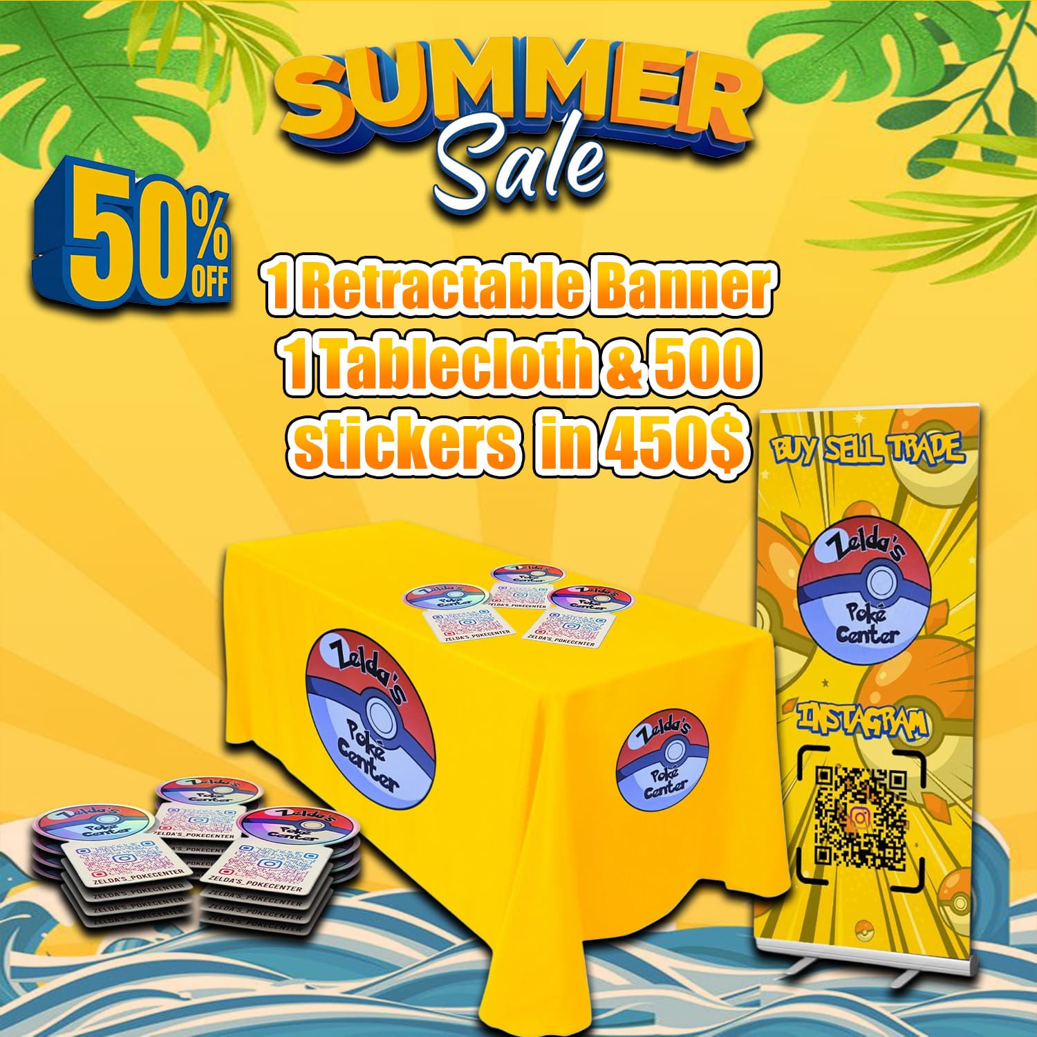 Poké Card Merch Bundle
