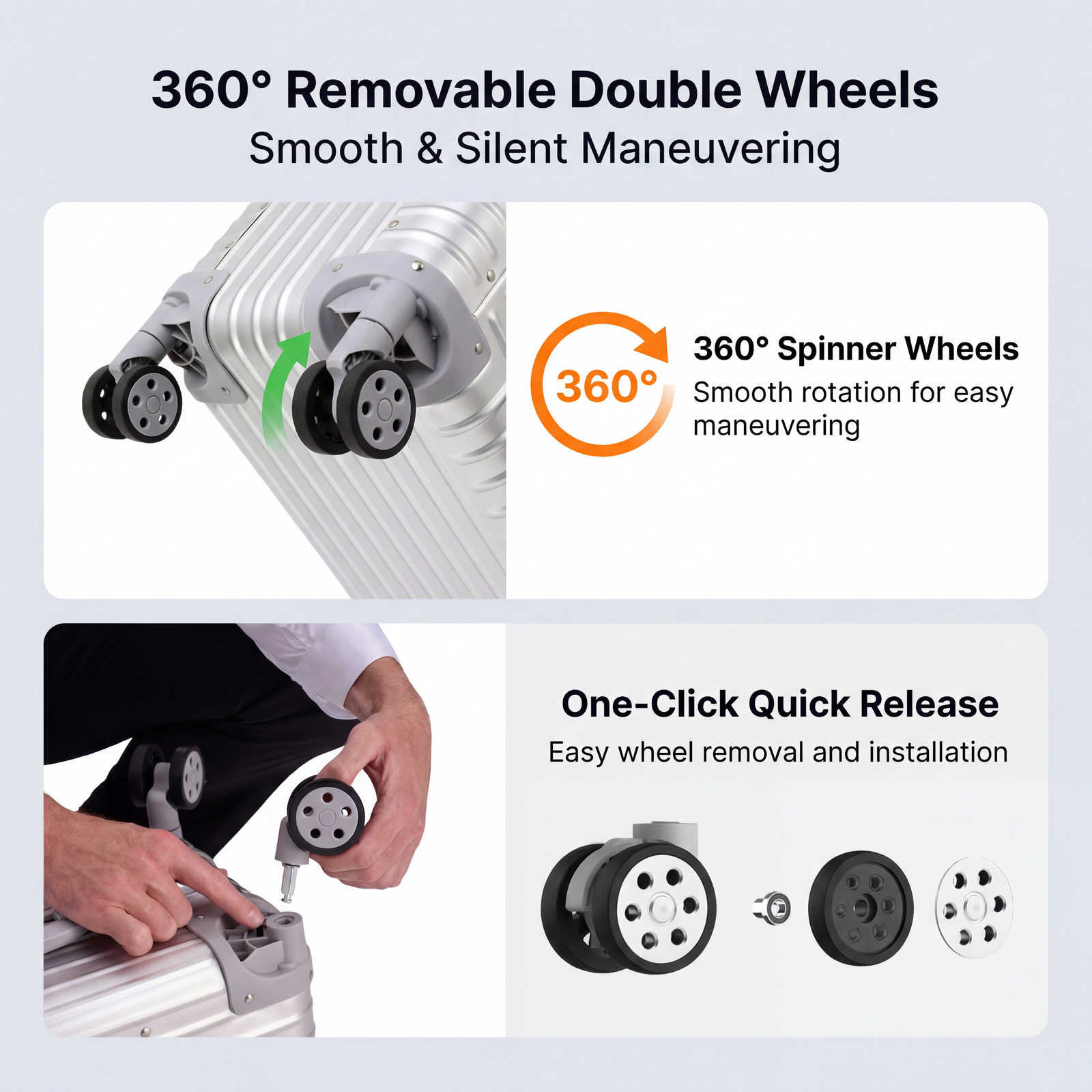 Aluminum Camera Equipment Carry-On Case