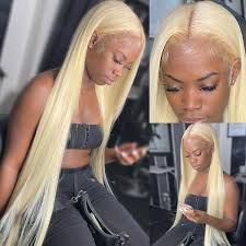  Blonde 613 Lace Front Wig 13X4 Ear to Ear Lace Wig Straight Human Hair Superlove Hai