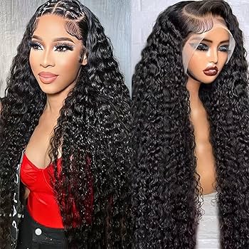 Ear to Ear Lace Frontal Wig Water Wave Hair Peruvian Human Hair Wet And Wavy Lace Front Wigs