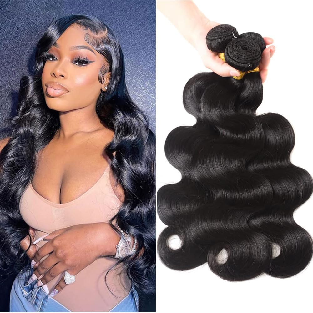 4x4 Body Wave Indian Human Hair Remy Hair Wigs Natural Black With Baby Hair
