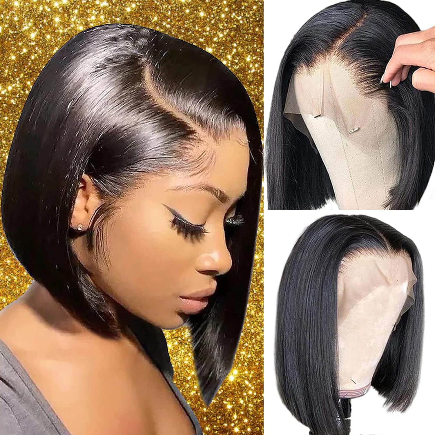 Superlove ReadytoGo 13x4 Full Frontal Straight Bob Wig