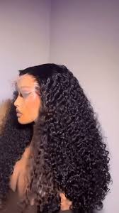 Glueless Water Wave 13x4 Frontal Lace Wig Full Volume 100% Human Hair