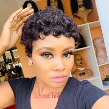 Flash Sale | ReadytoGo Glueless Pixie Dry Perm Short Curly Human Hair