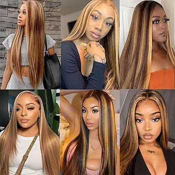 13x4 Lace Frontal Wig 20 Inch Straight #4/27 Colored