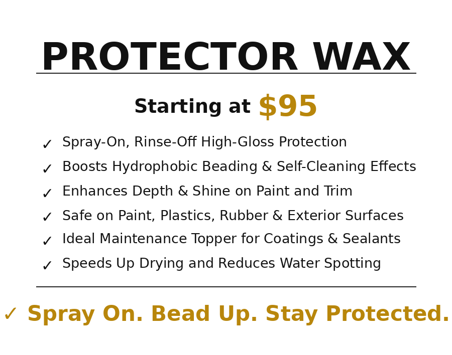 Protector Wax Service
