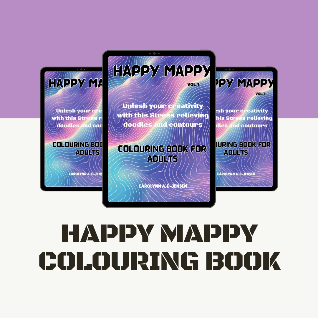 Happy Mappy Colouring Book