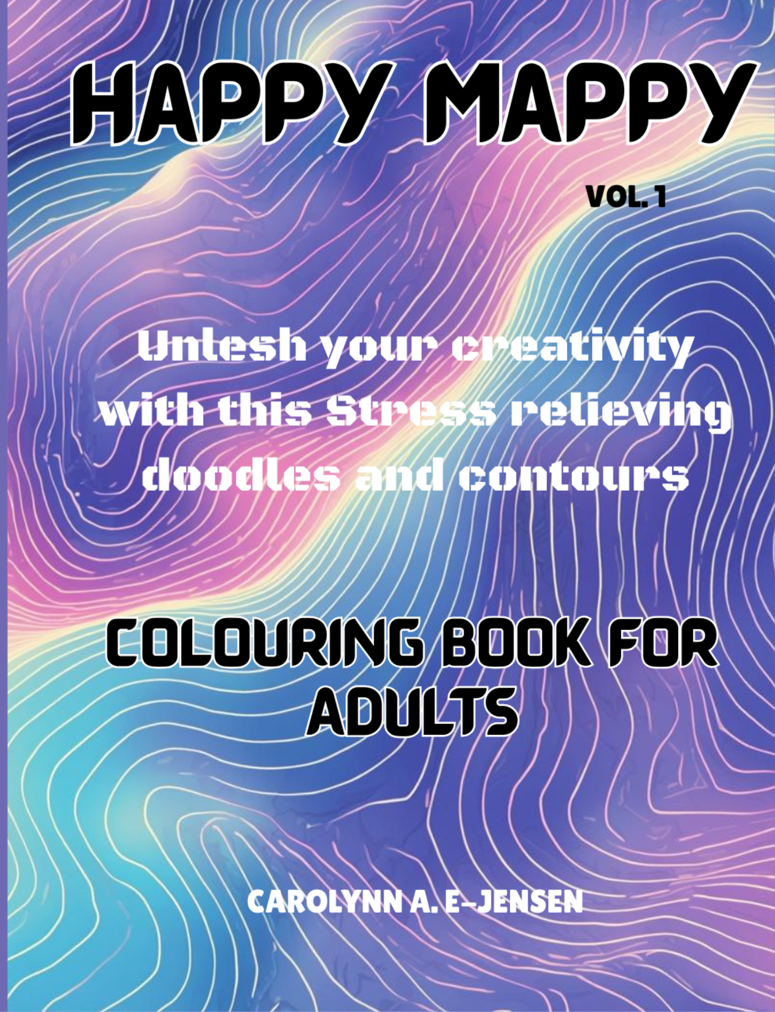 Happy Mappy Colouring Book