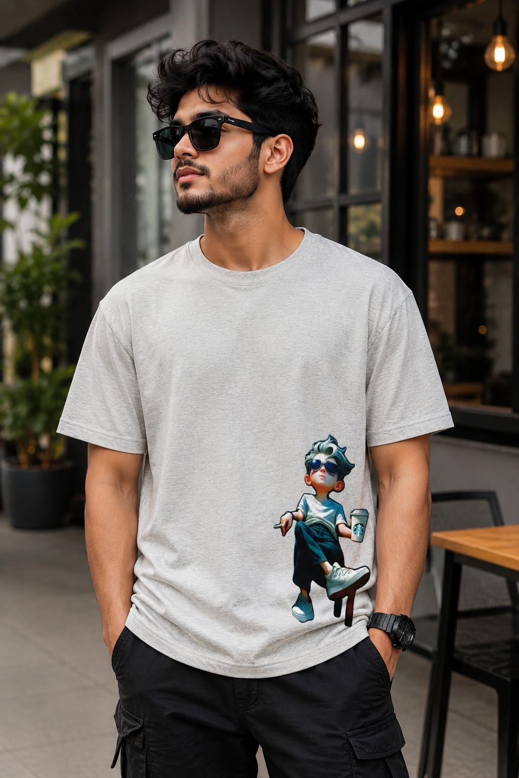 Urban Art Graphic T-Shirt